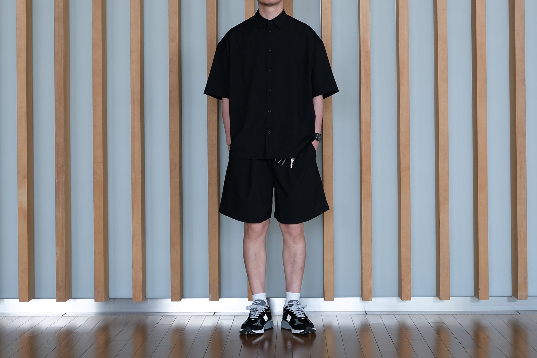 「I/O Oversize Shirt SS」「I/O Easy Shorts (Relax)」の着用写真を追加しました