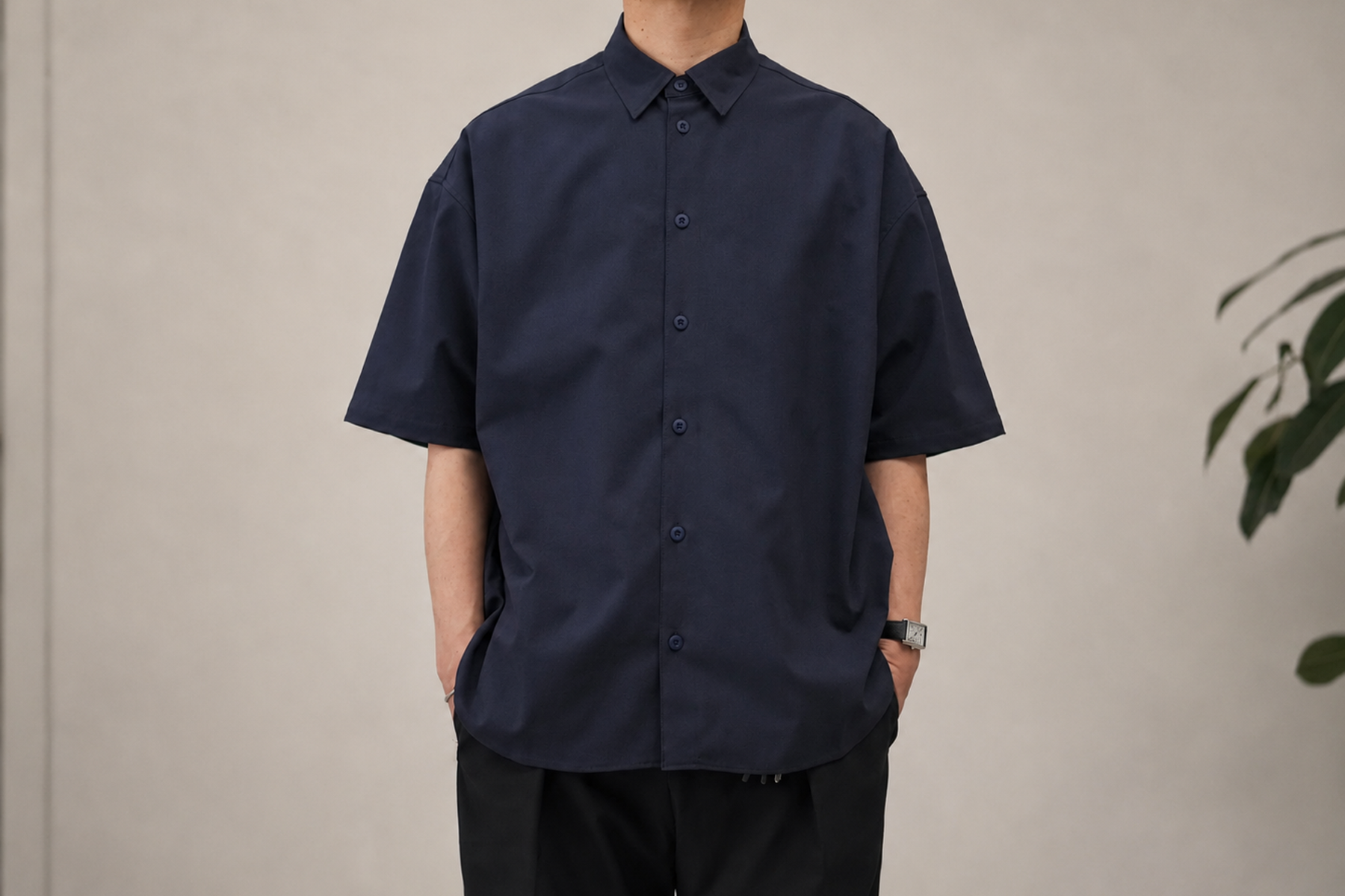 「Minimalist OS Shirt SS / Navy」「Minimalist Shirt SS / Navy」が入荷いたしました
