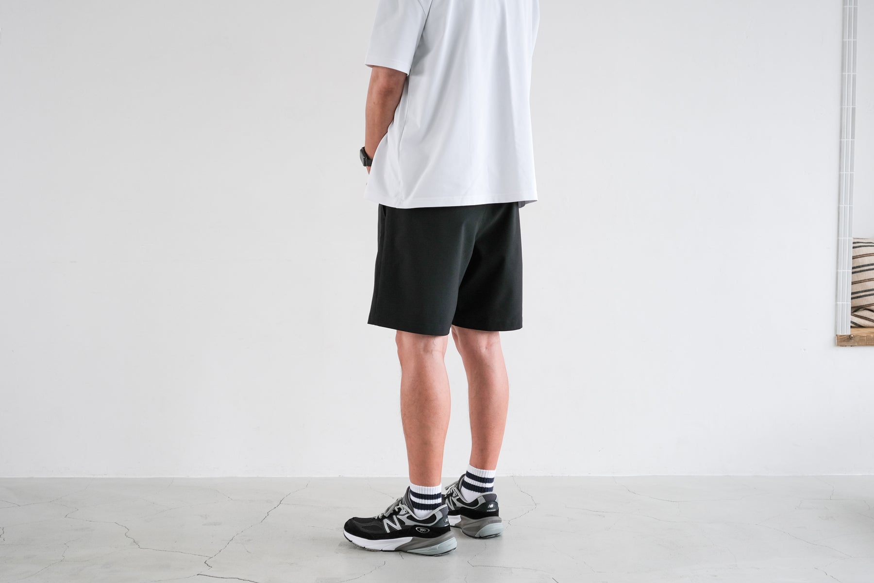 Minimalist Easy Shorts (Relax) / Black