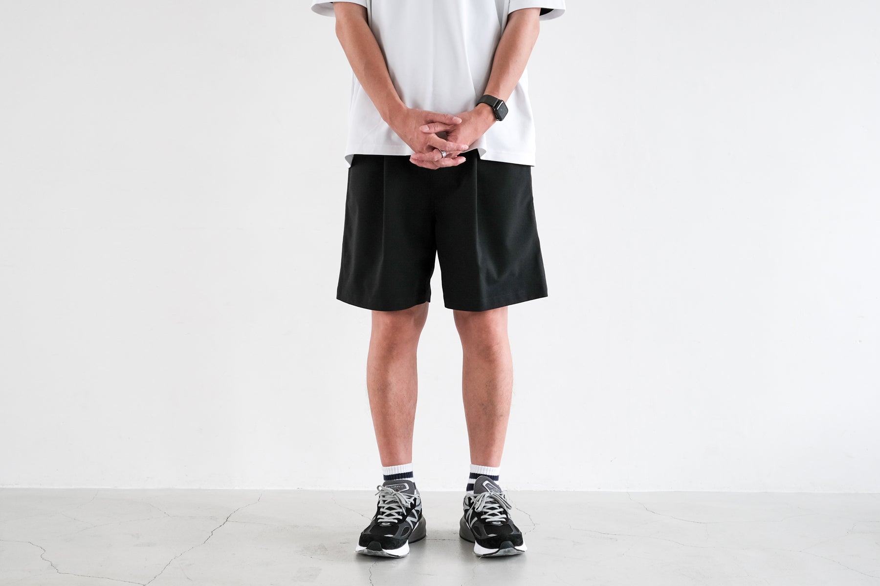 Minimalist Easy Shorts (Relax) / Black