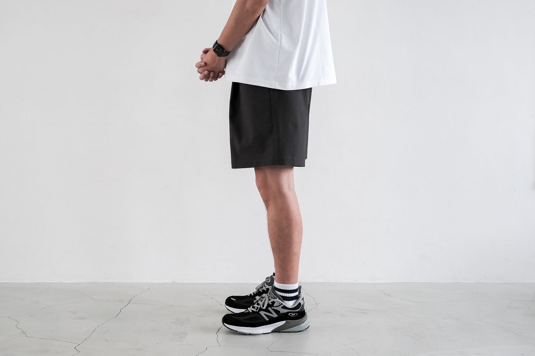 Minimalist Easy Shorts (Relax) / Gray