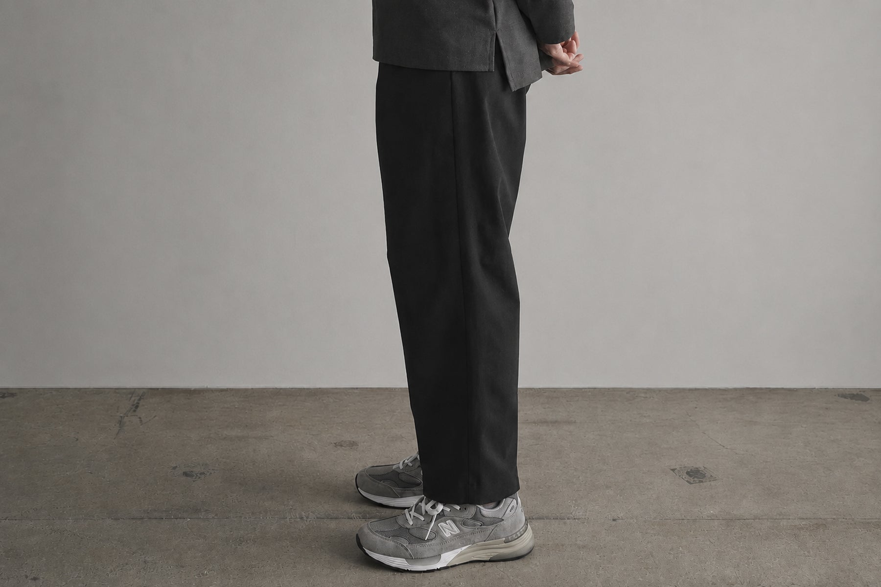 Minimalist Easy Pants (Relax) / Black
