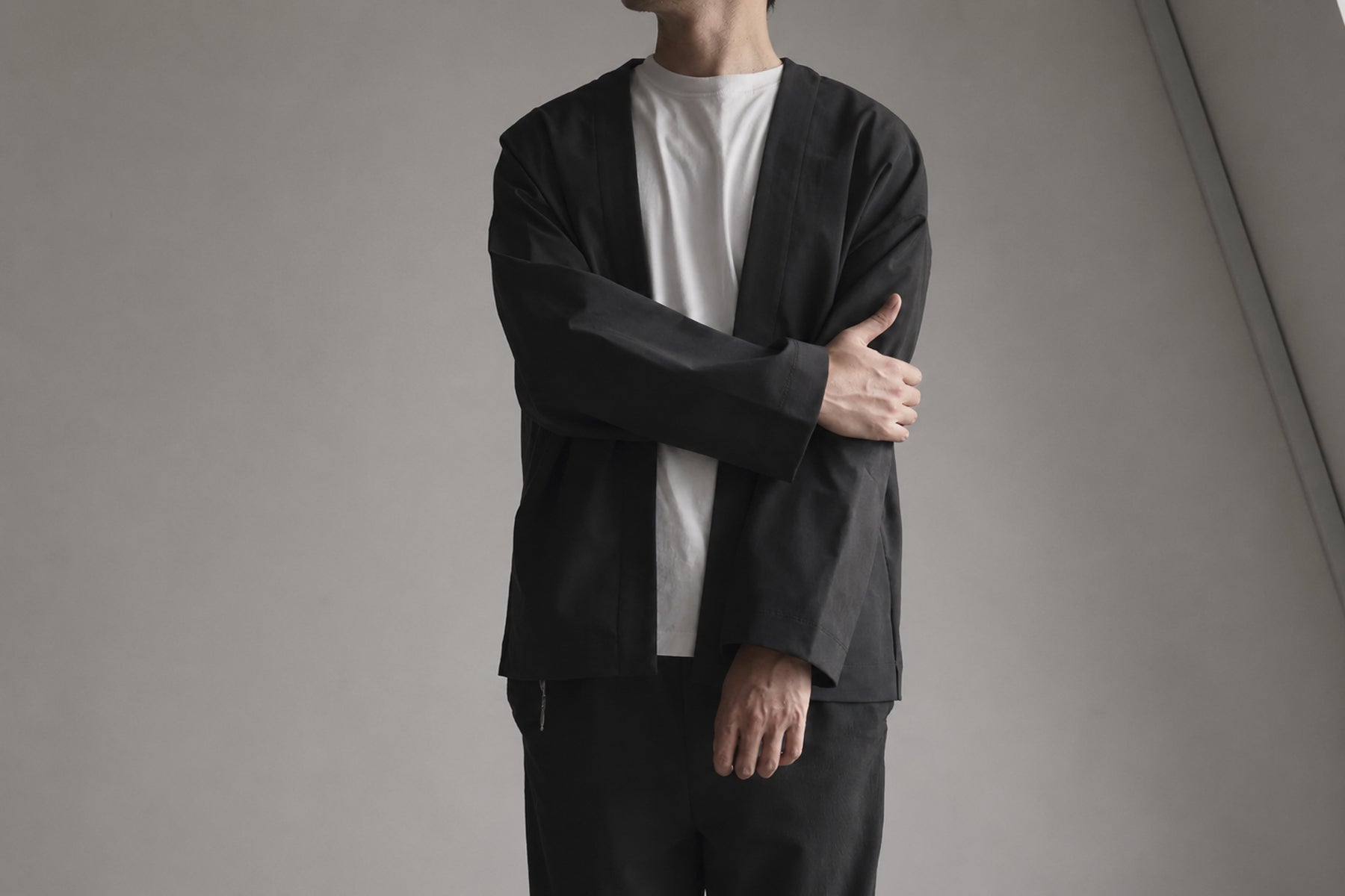 Minimalist HAORI / Black