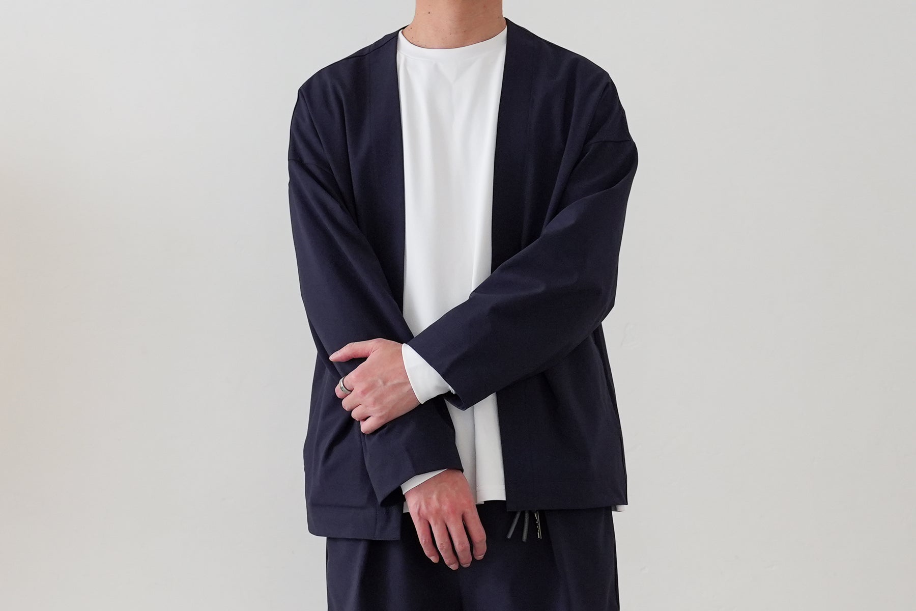 【予約】Minimalist HAORI / Navy【5月入荷予定】