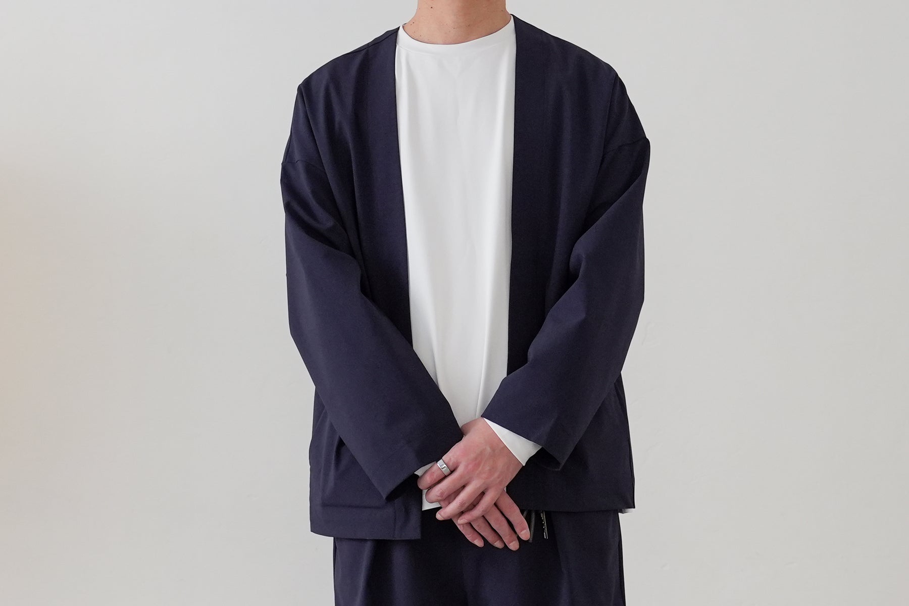 【予約】Minimalist HAORI / Navy【5月入荷予定】