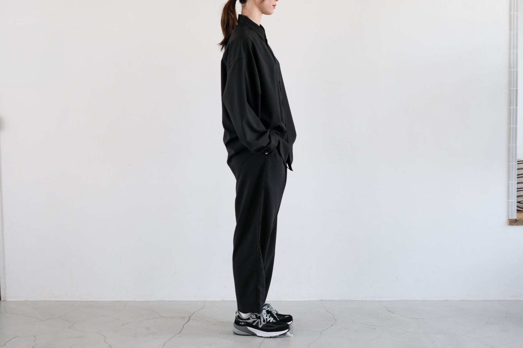 I/O Easy Pants (Relax) / Black【9月入荷予定】