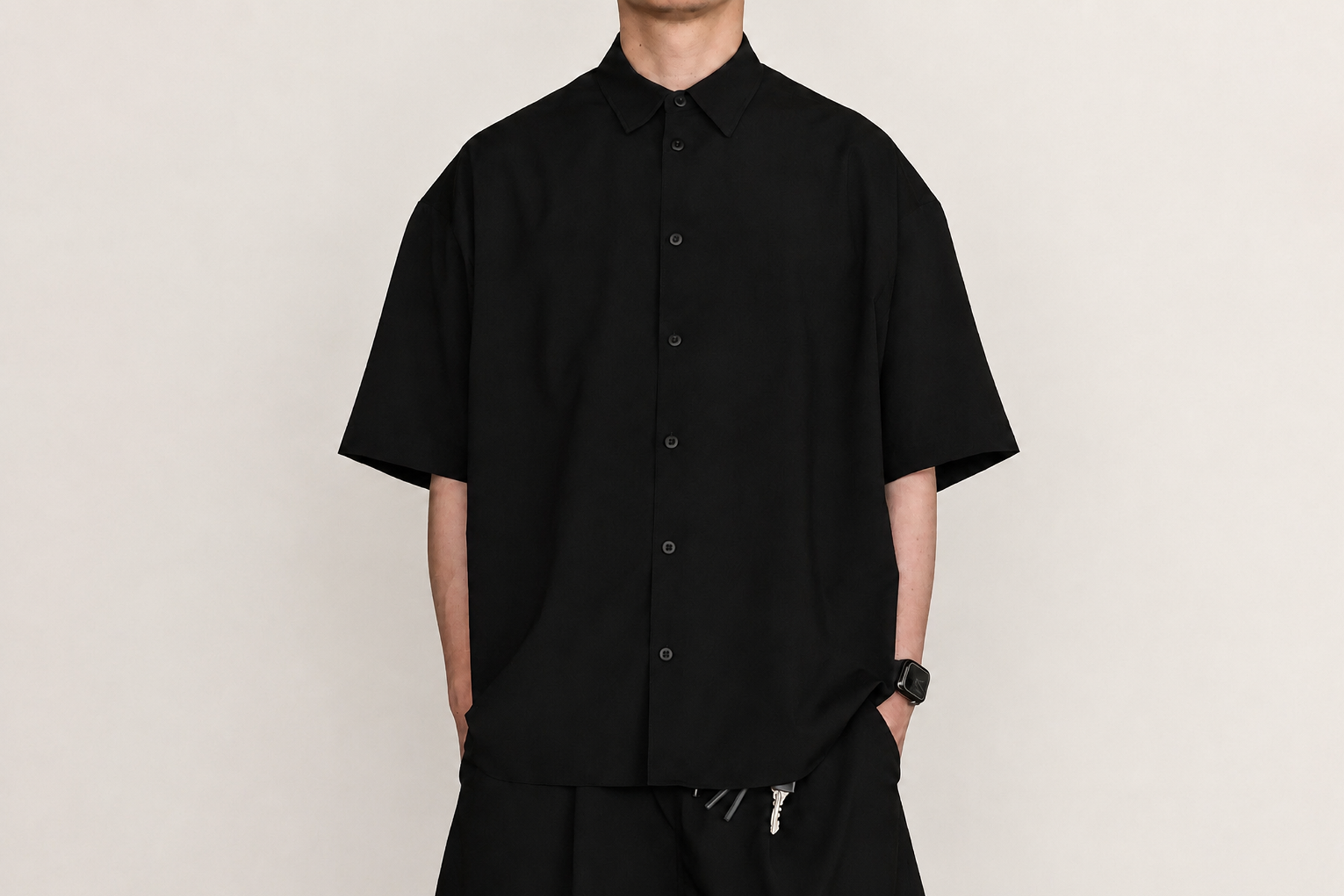 I/O OS Shirt SS / Black