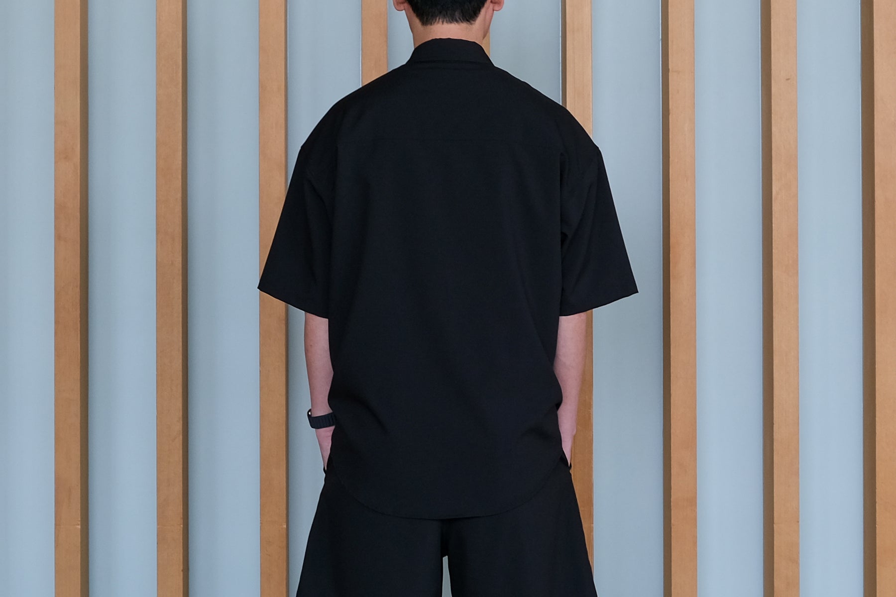 【予約】I/O Oversize Shirt SS / Black【8月入荷予定】