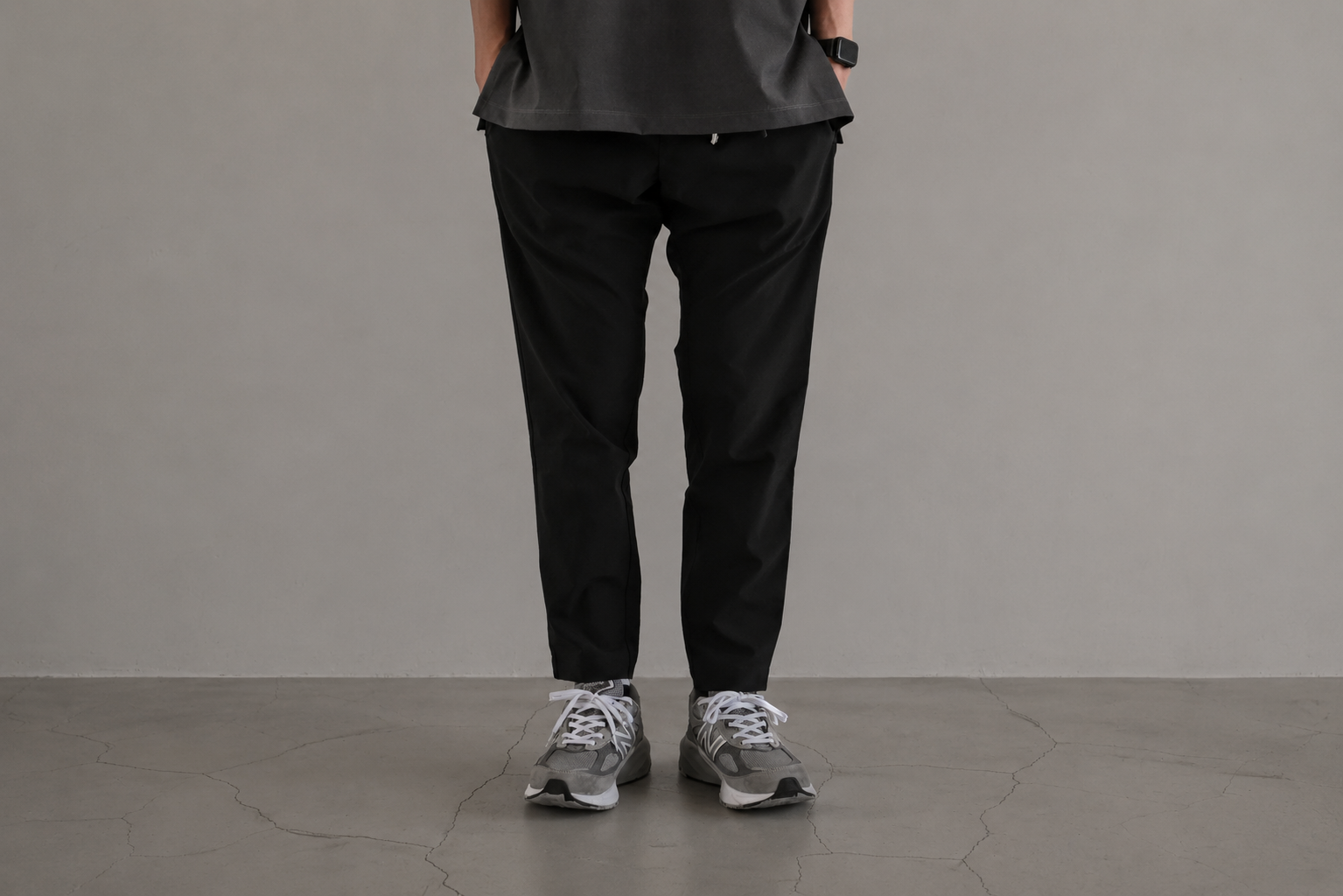 Minimalist Easy Pants / Black