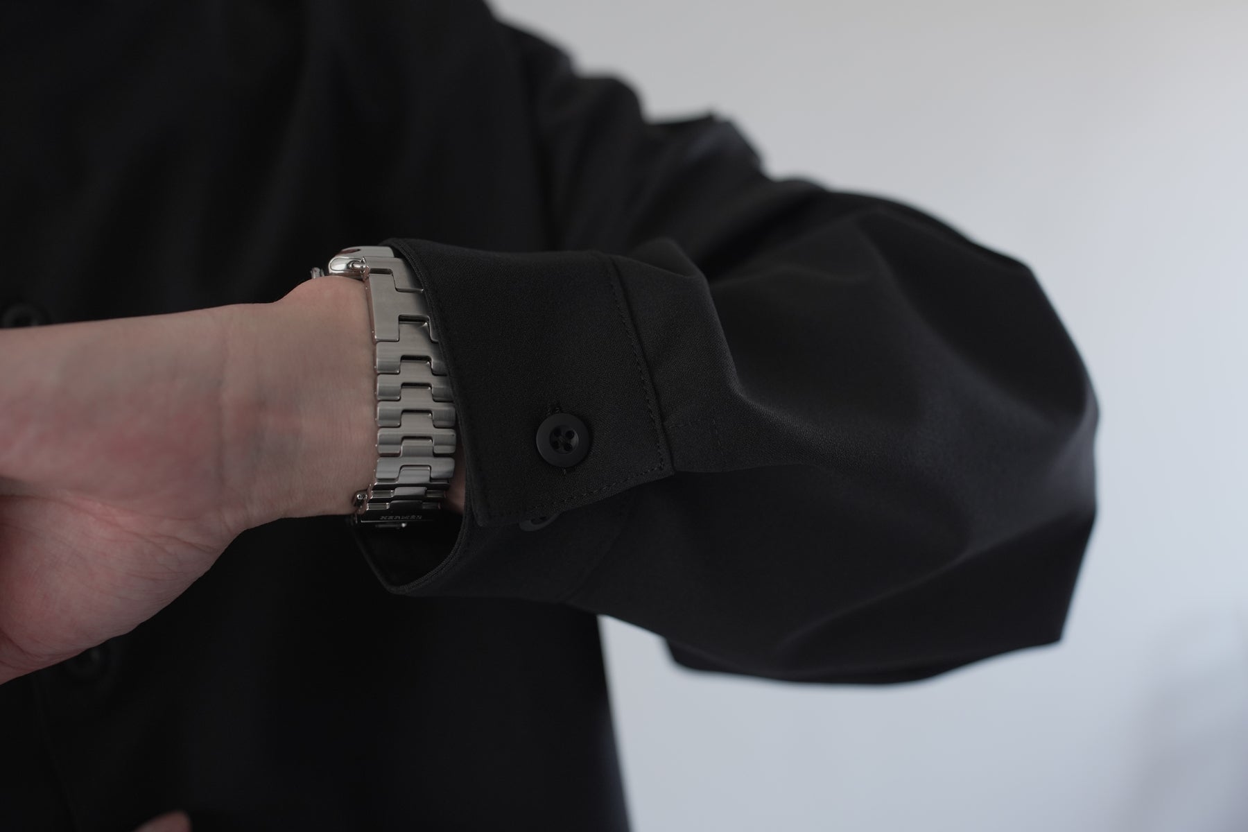 【予約】Minimalist OS Shirt LS / Black【3月入荷予定】