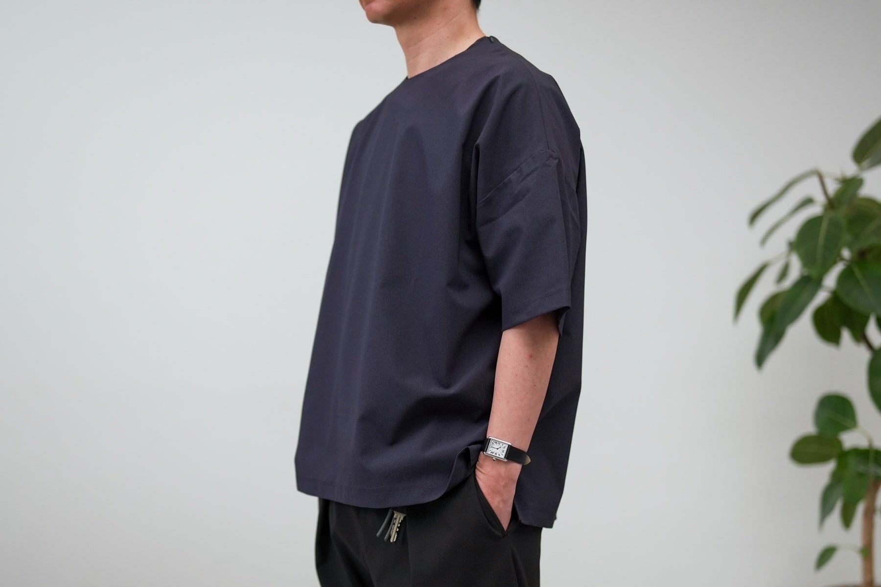 Minimalist Shirt SS / Navy【6月入荷予定】
