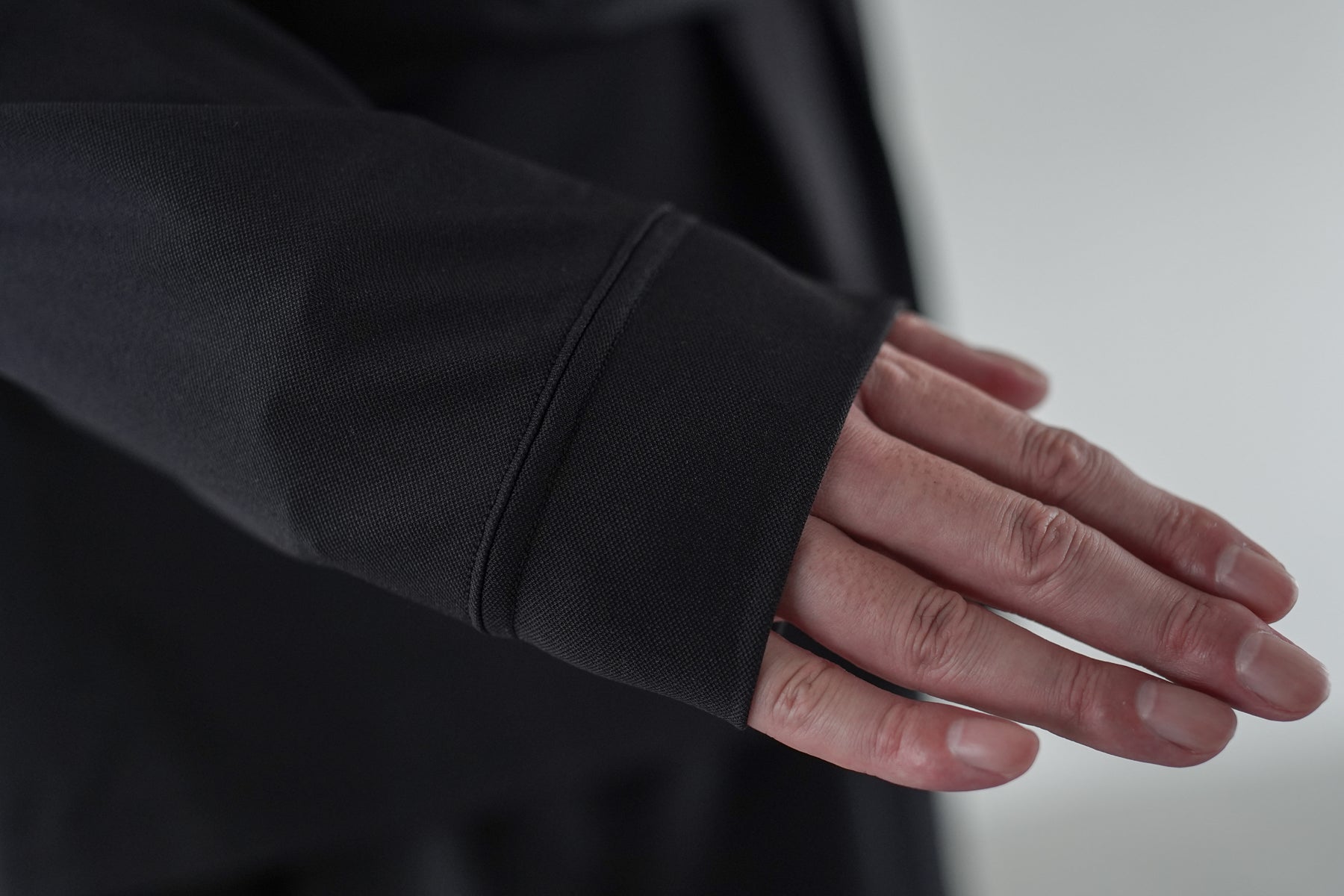 MOON-TECH® OVERSIZE TEE LS / Black