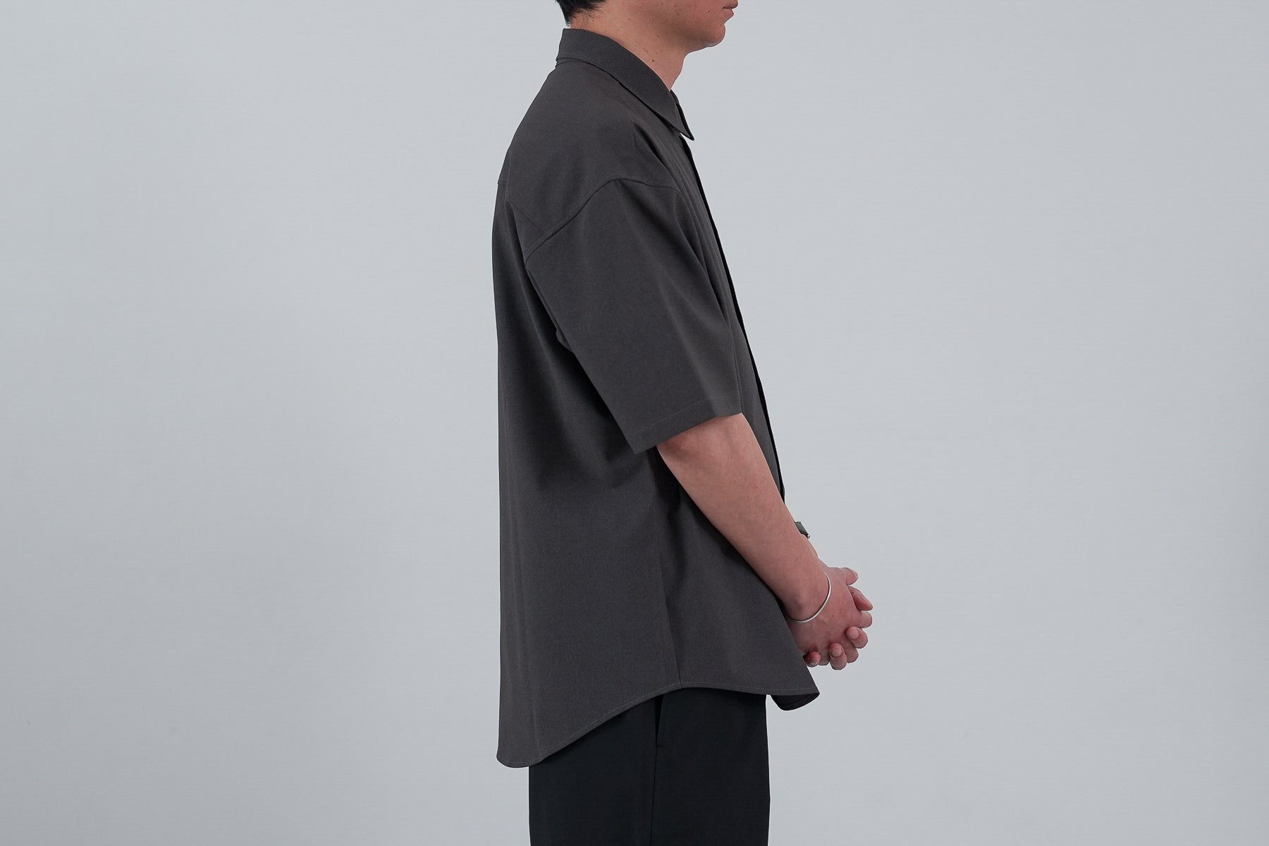 【予約】Minimalist OS Shirt SS / Gray【9月入荷予定】