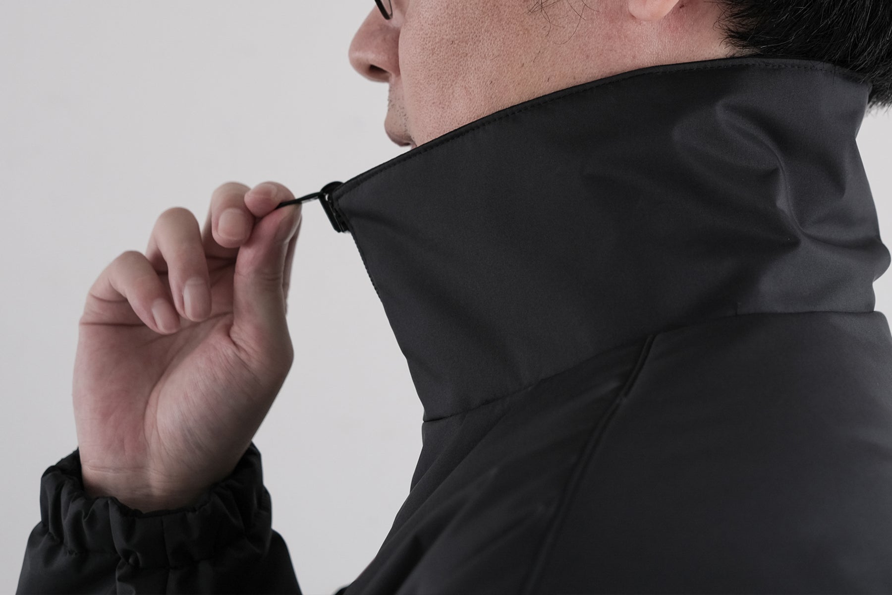 Padded Reversible Jacket / Black