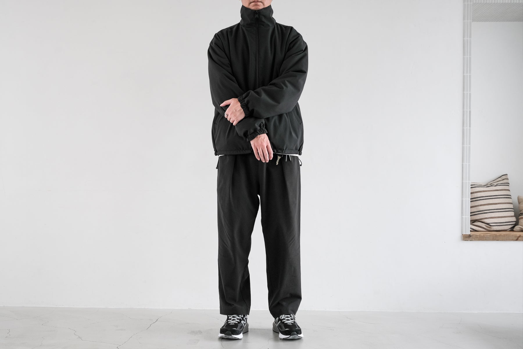 Padded Reversible Jacket / Black