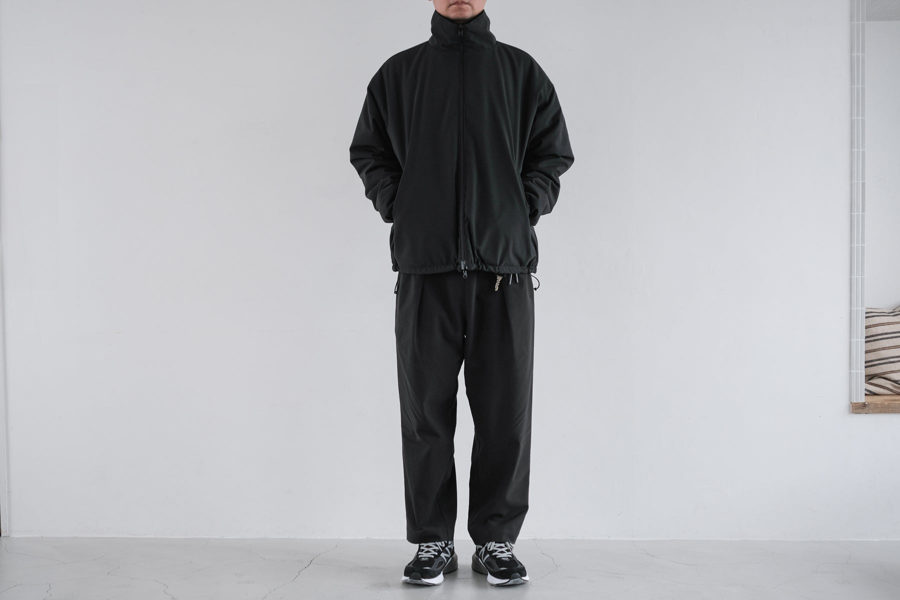 Padded Reversible Jacket / Black