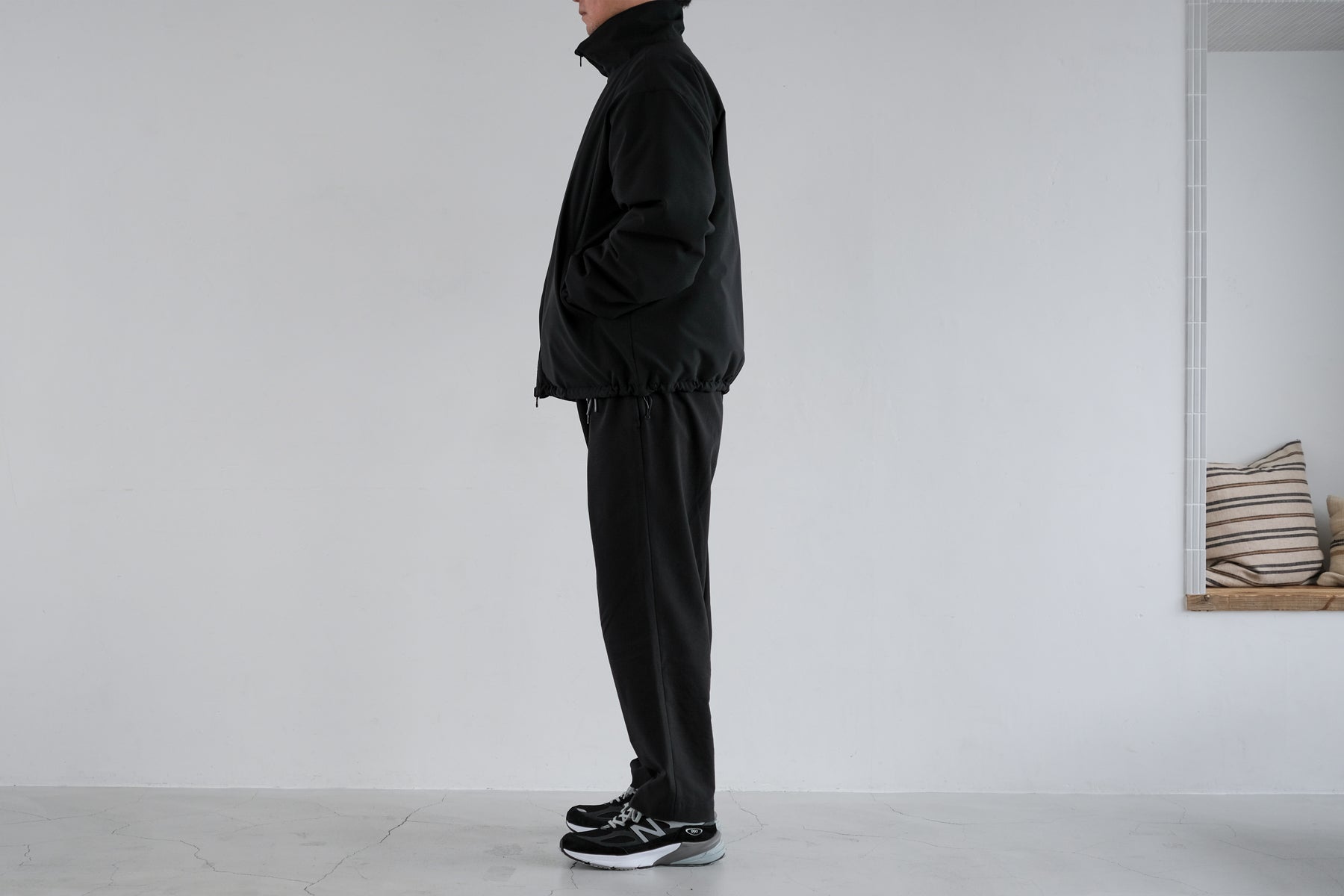 Padded Reversible Jacket / Black