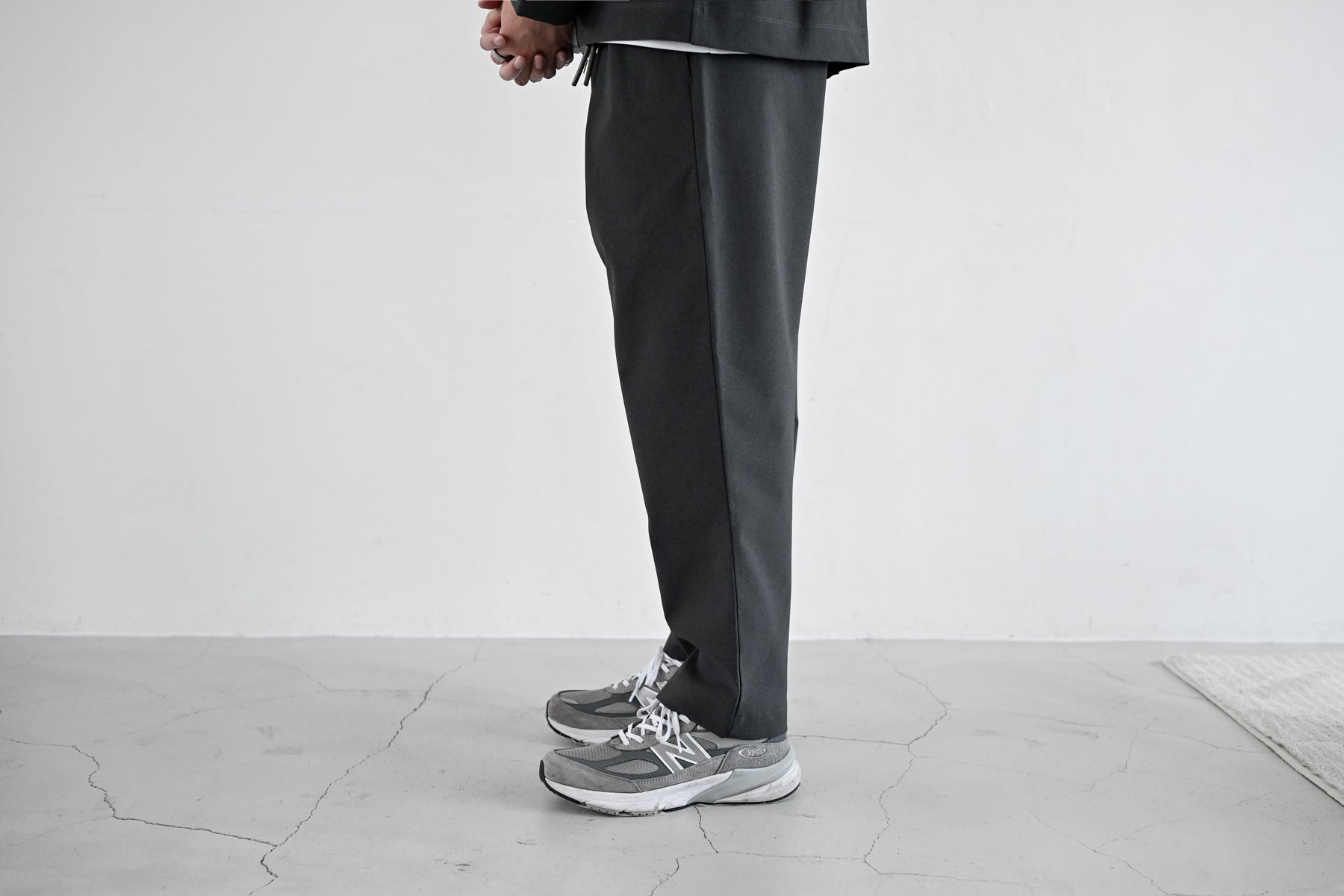Minimalist Easy Pants (Relax) / Gray
