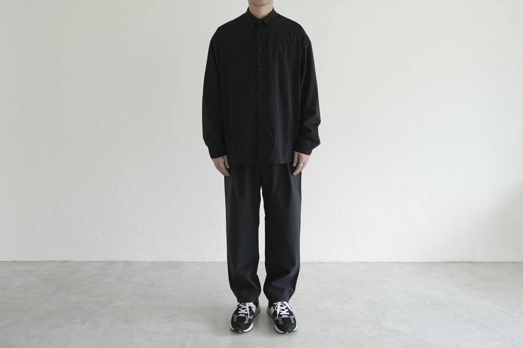 【予約】TRANSIT Shirt / Black【11月入荷予定】