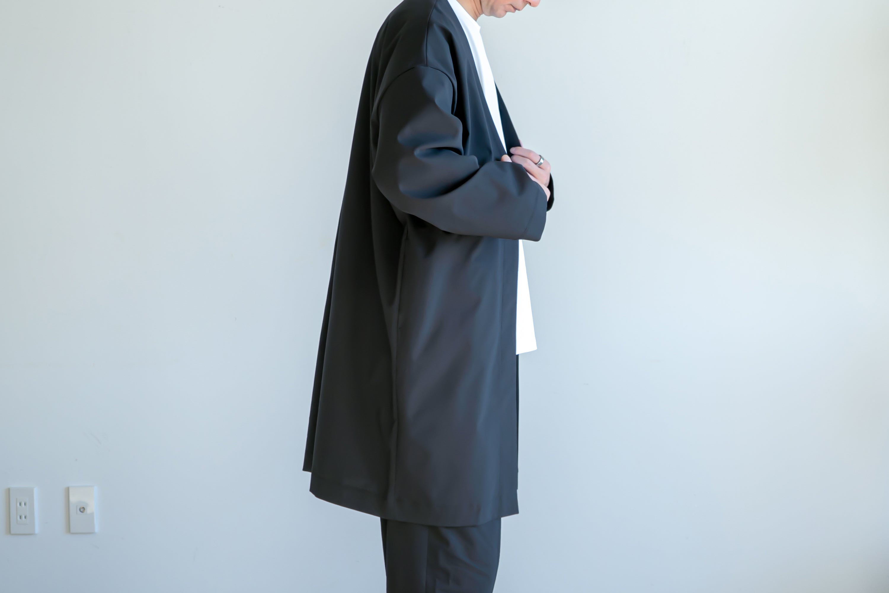 Minimalist Long Jacket / Black – MNMM