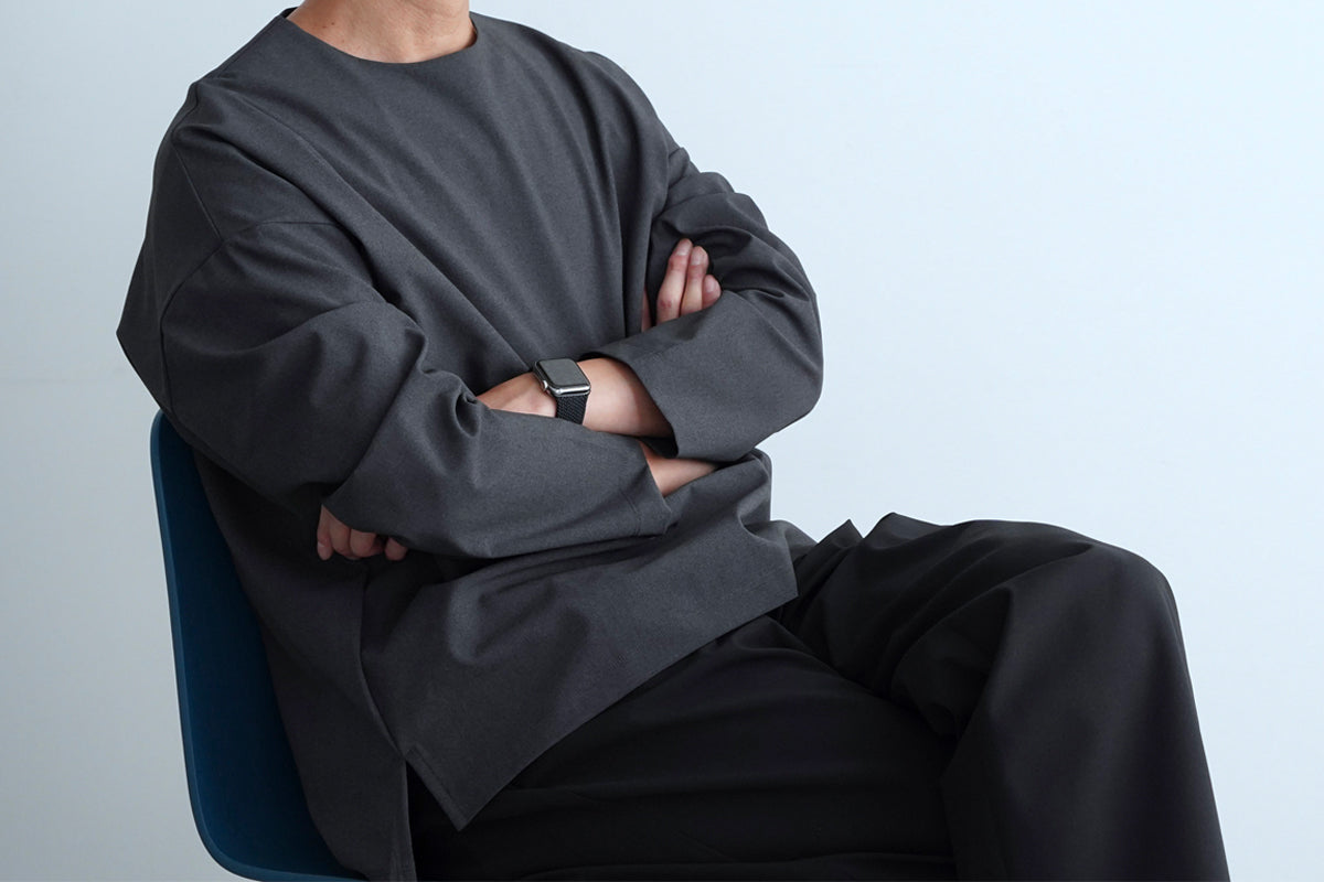Minimalist Shirt LS / Gray