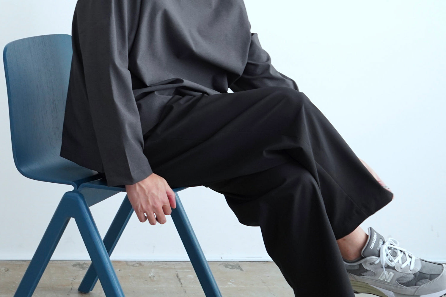 Minimalist Easy Pants (Relax) / Black
