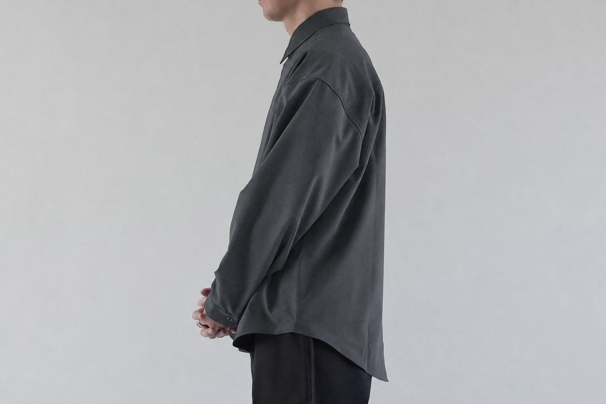 「Minimalist OS Shirt LS / Gray」が入荷いたしました