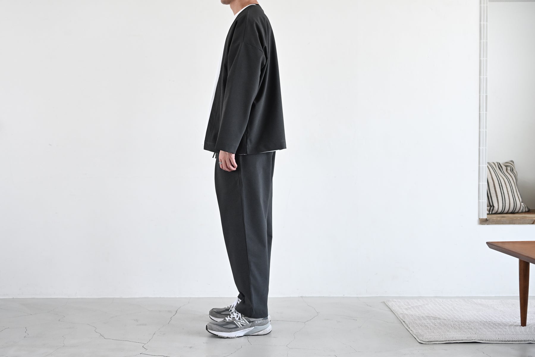 Minimalist Easy Pants (Relax)  / Gray