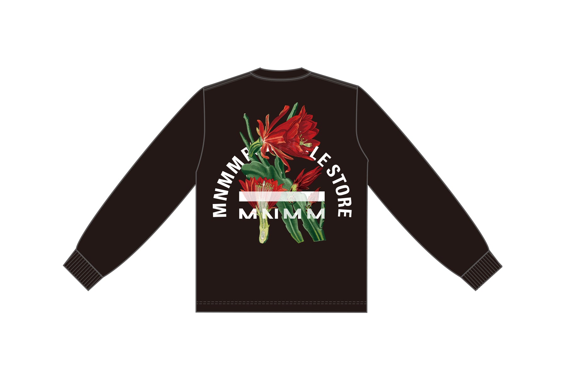 CACTUS LS Tee / BLACK