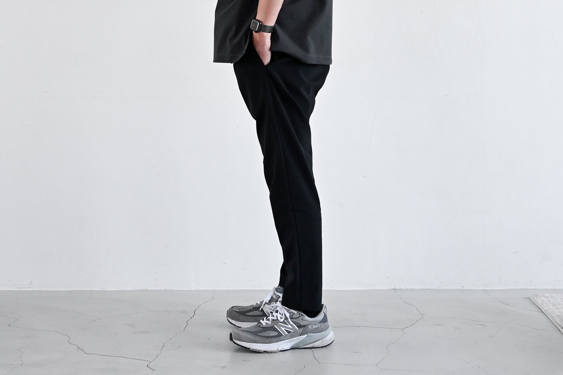 Minimalist Easy Pants / Black