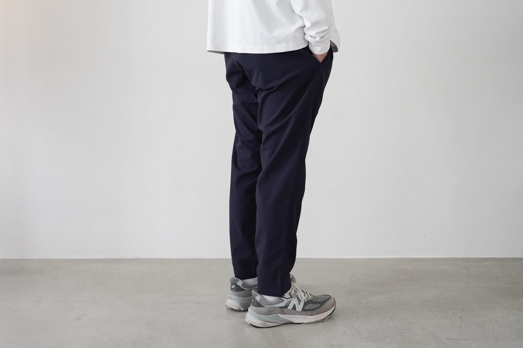 予約】Minimalist Easy Pants / Navy【5月入荷予定】