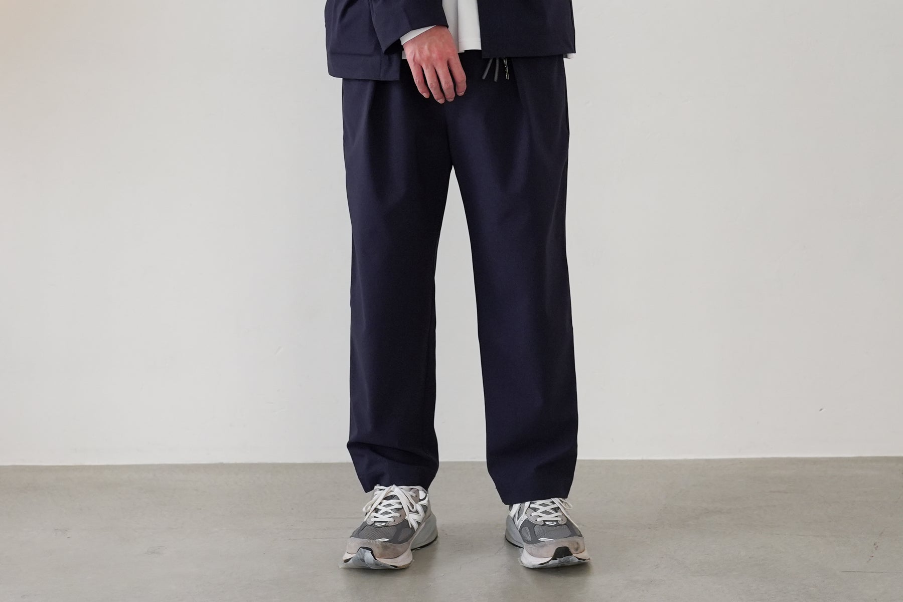 Minimalist Easy Pants (Relax) / Navy