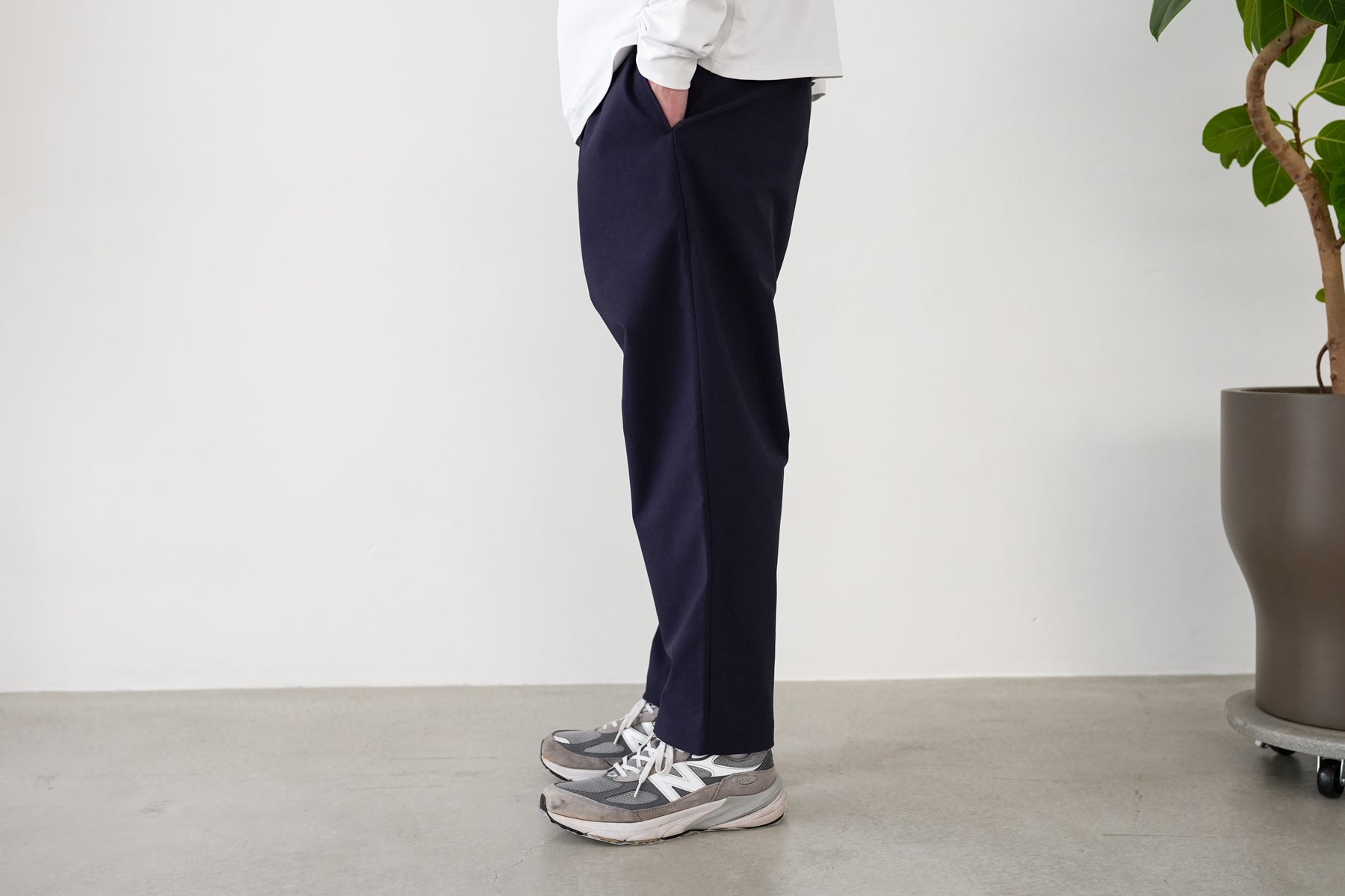 予約】Minimalist Easy Pants (Relax) / Navy【5月入荷予定】