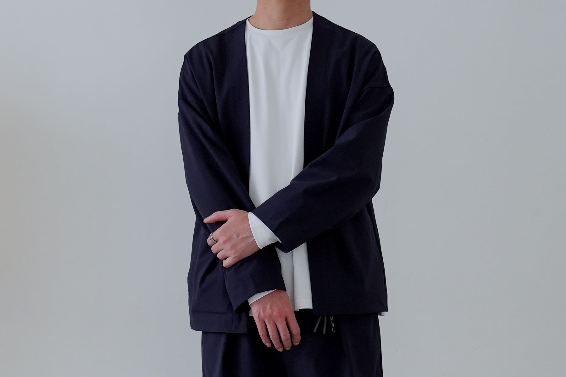 Minimalist HAORI / Navy【5月入荷予定】