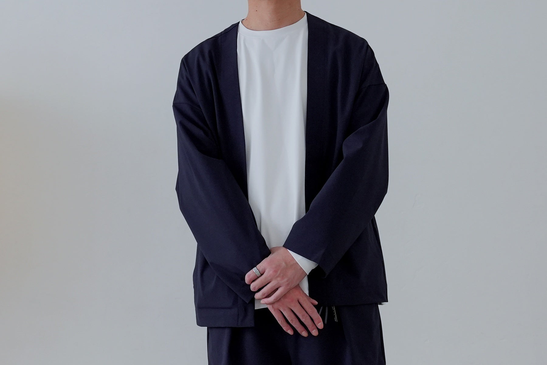 Minimalist HAORI / Navy【5月入荷予定】