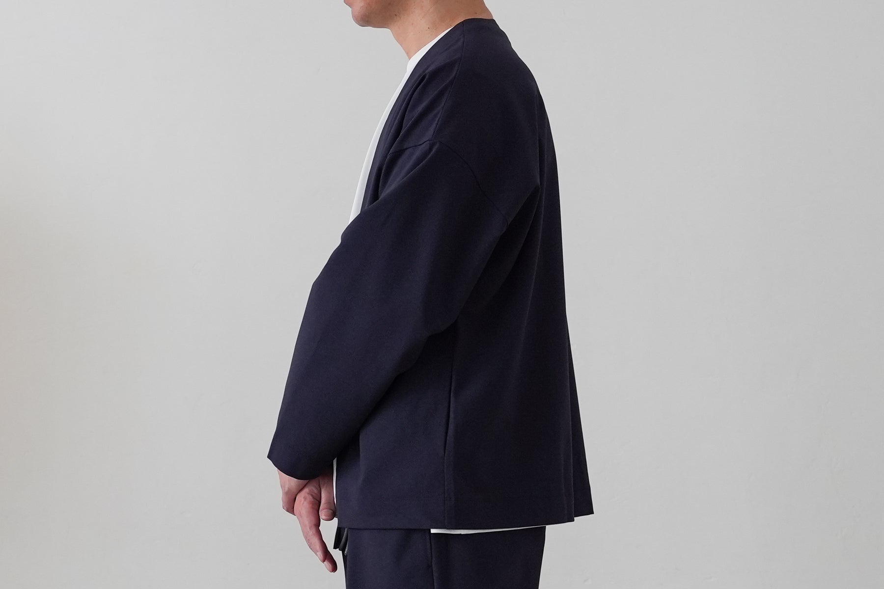 【予約】Minimalist HAORI / Navy【5月入荷予定】