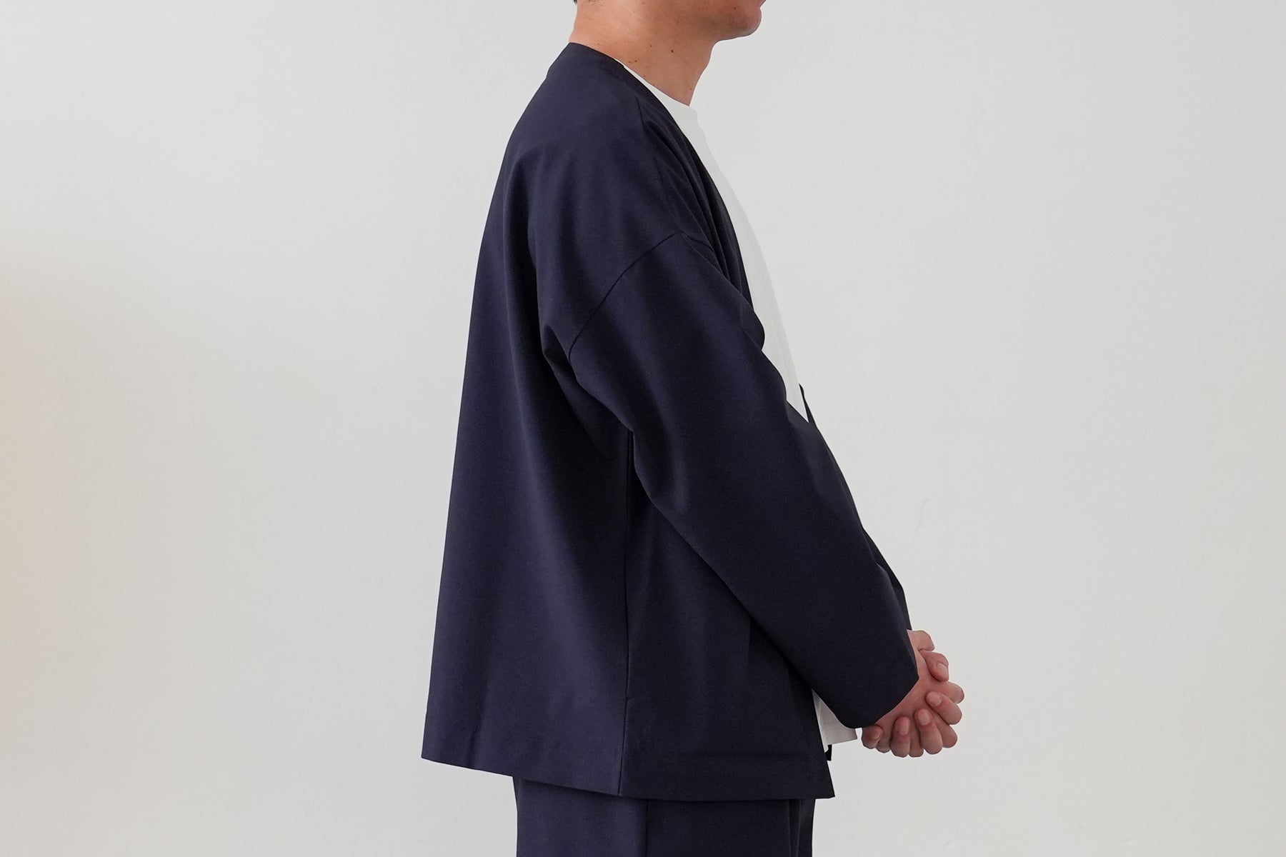 【予約】Minimalist HAORI / Navy【5月入荷予定】