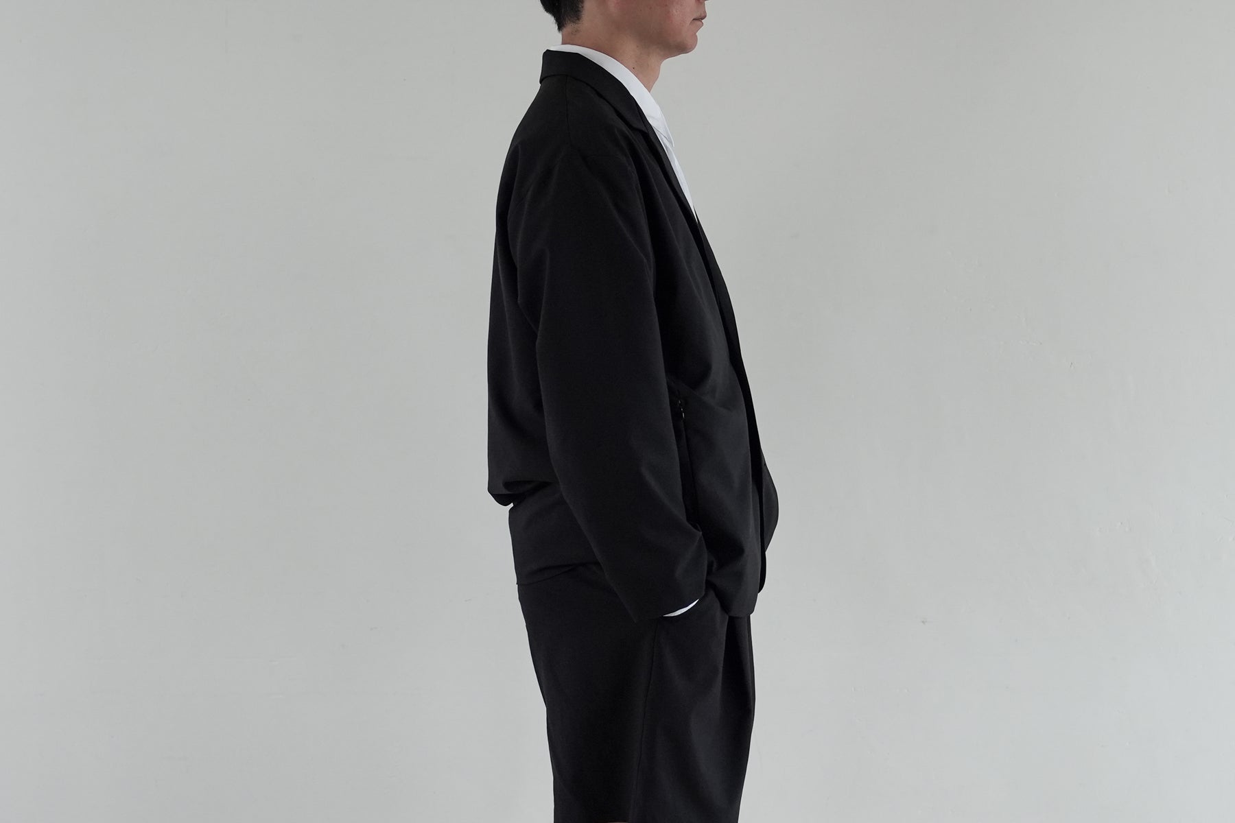 [ 値下げ ] 新品未使用 MNMM I/0 2B JACKET BLACK I/O 2B Jacket / Black