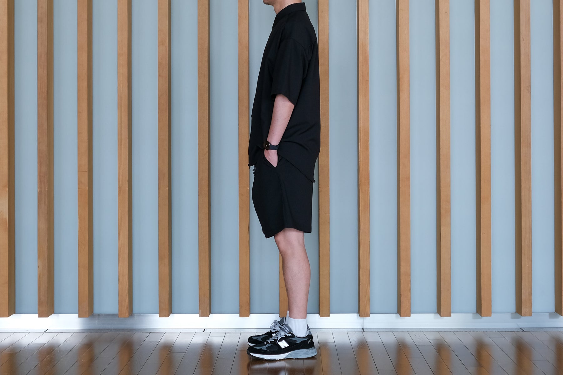 【予約】I/O Oversize Shirt SS / Black【8月入荷予定】
