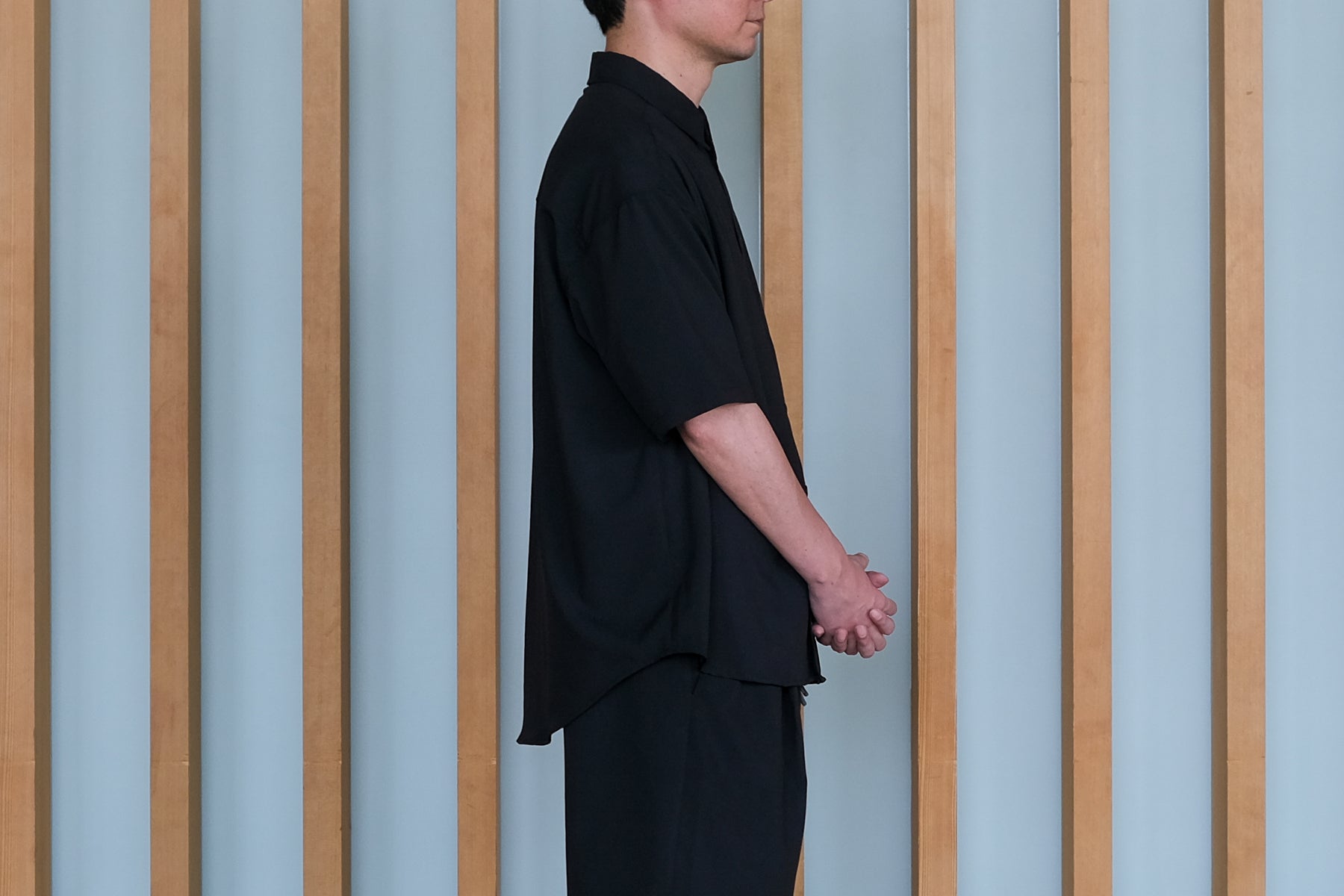 【予約】I/O Oversize Shirt SS / Black【8月入荷予定】
