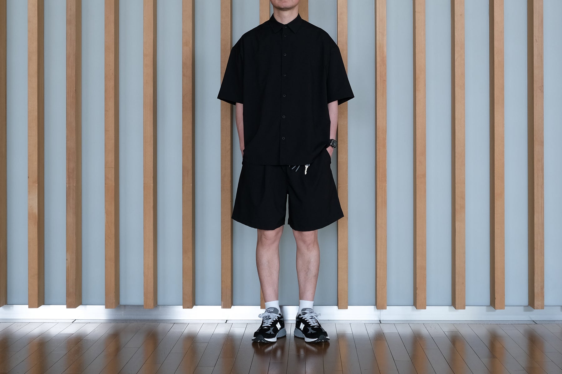 【予約】I/O Easy Shorts (Relax) / Black【8月入荷予定】