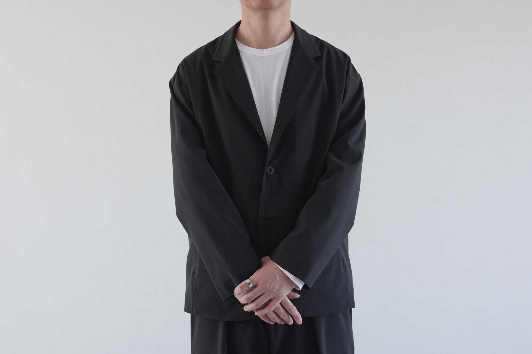 Minimalist 2B Jacket / Black【4月入荷予定】