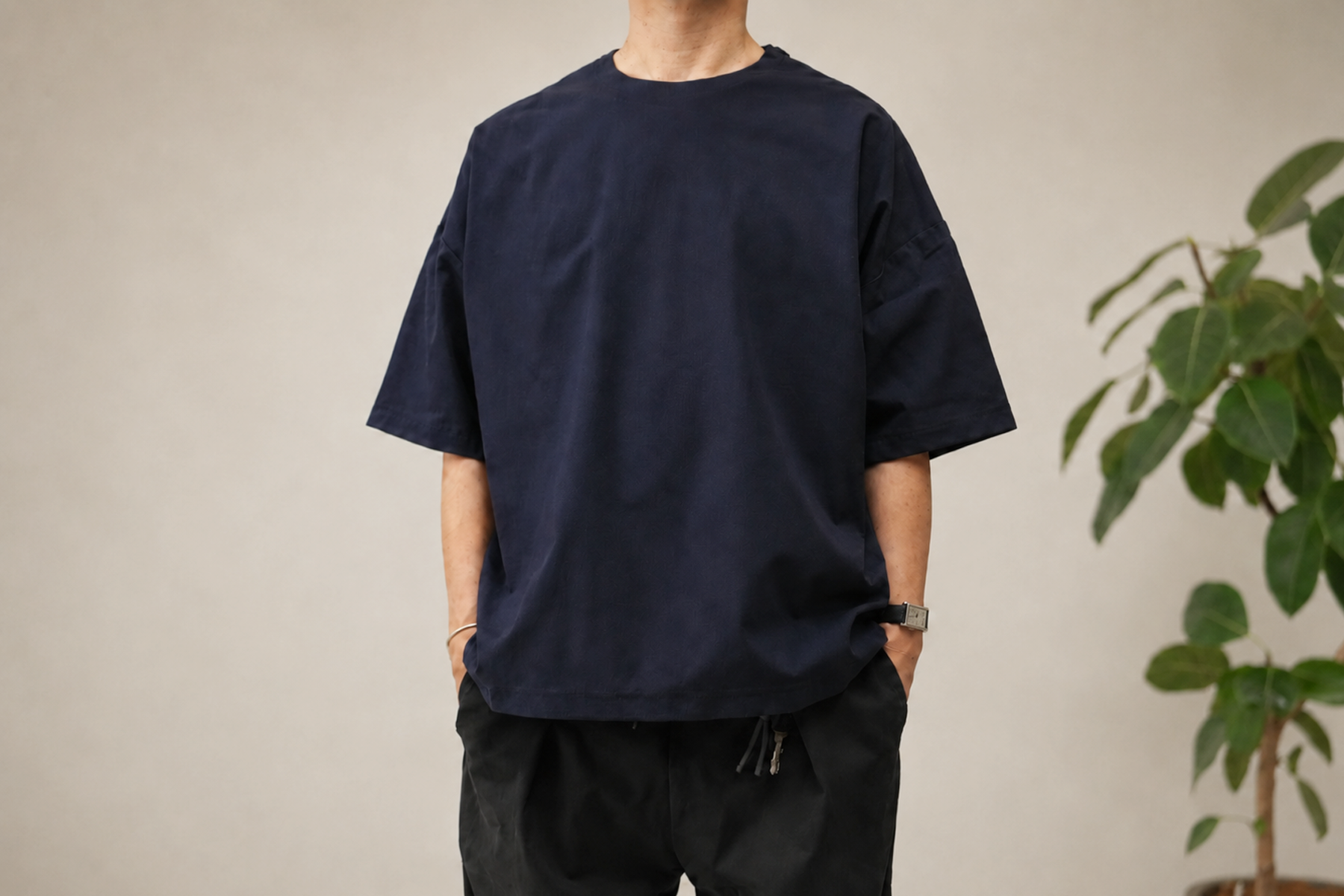 Minimalist Shirt SS / Navy【6月入荷予定】