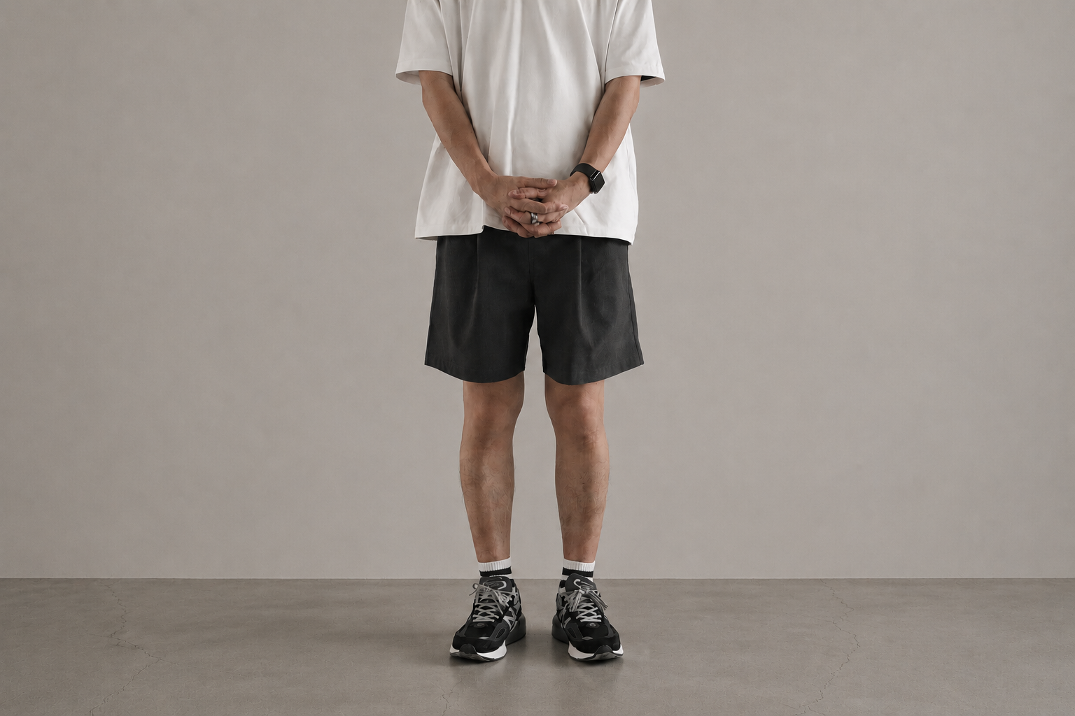Minimalist Easy Shorts (Relax) / Gray