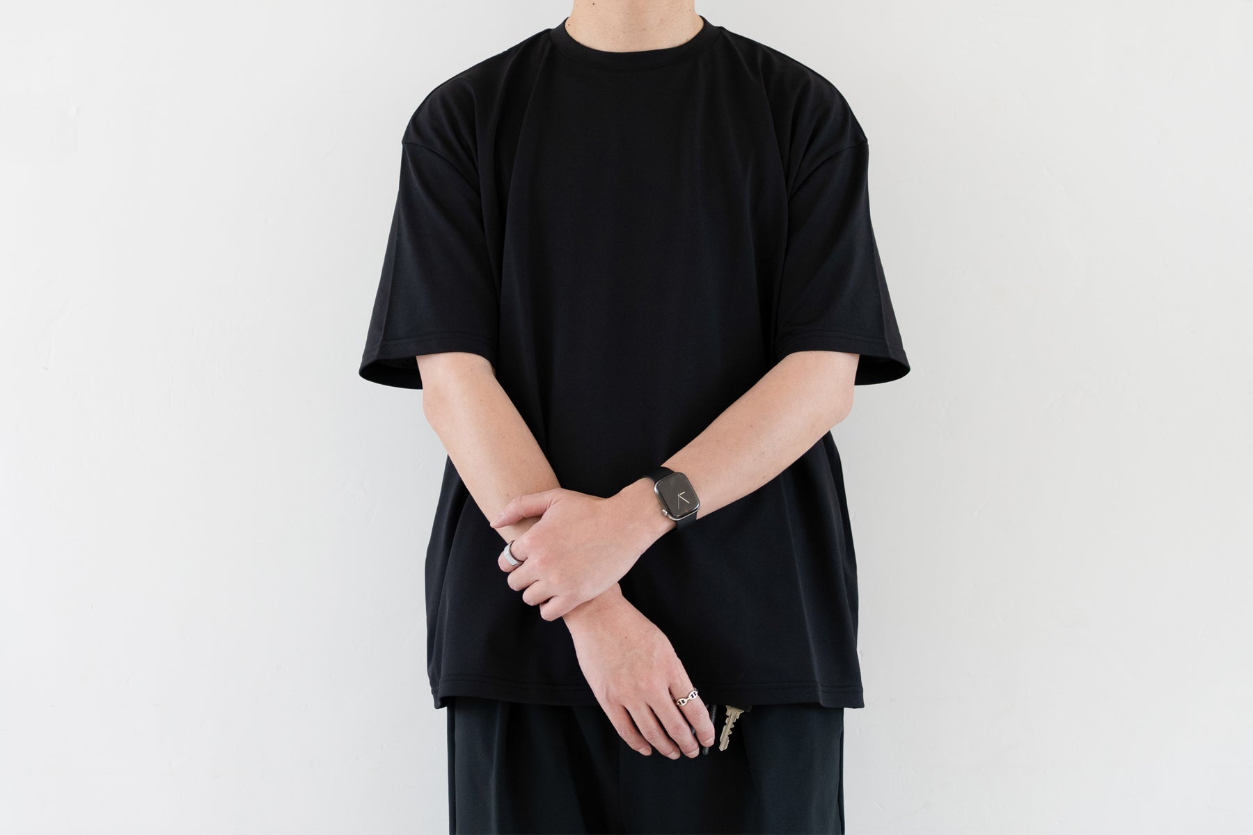 MOON-TECH® OVERSIZE TEE / Black【7月入荷予定】