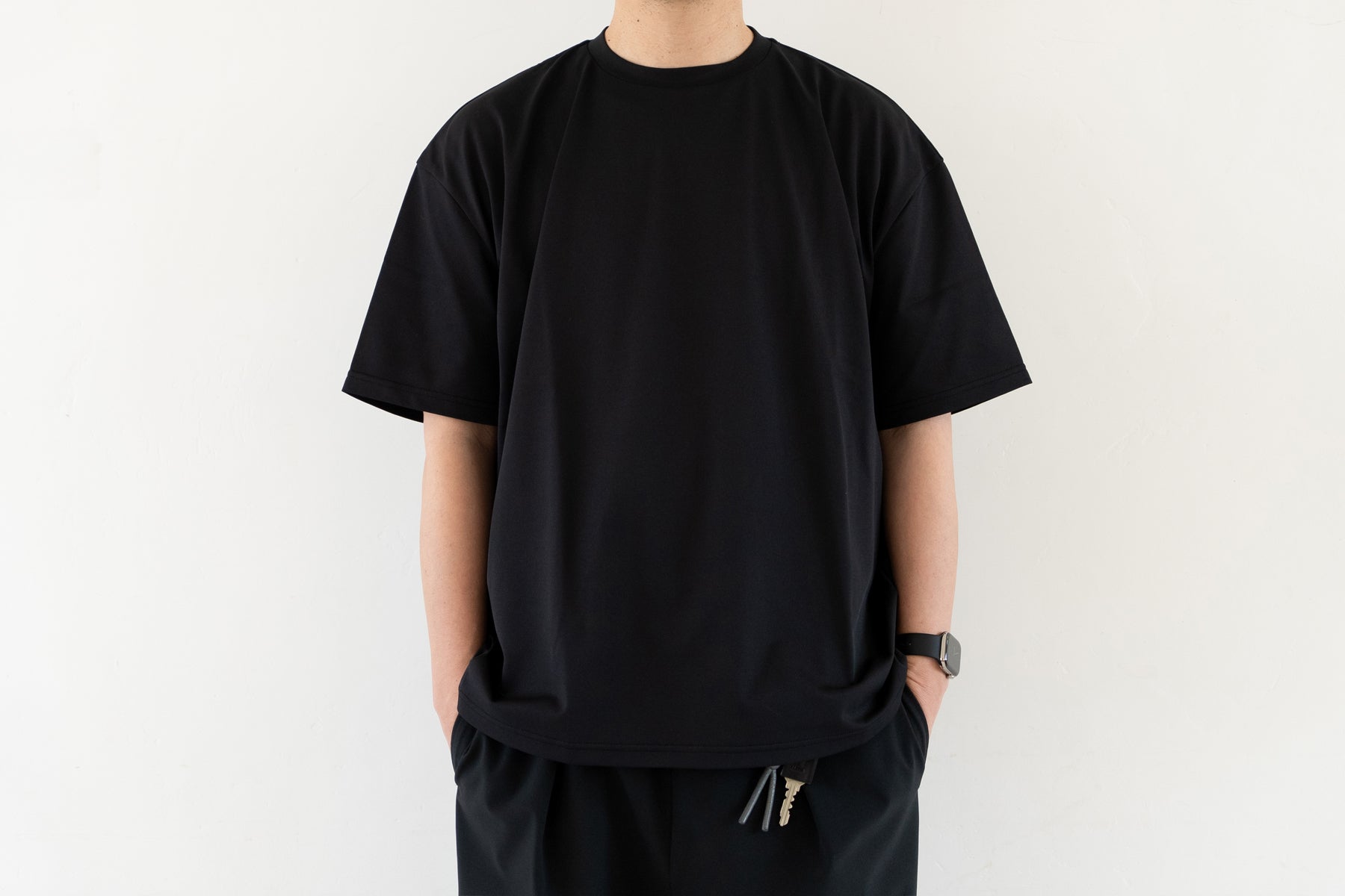 MOON-TECH® OVERSIZE TEE / Black【7月入荷予定】