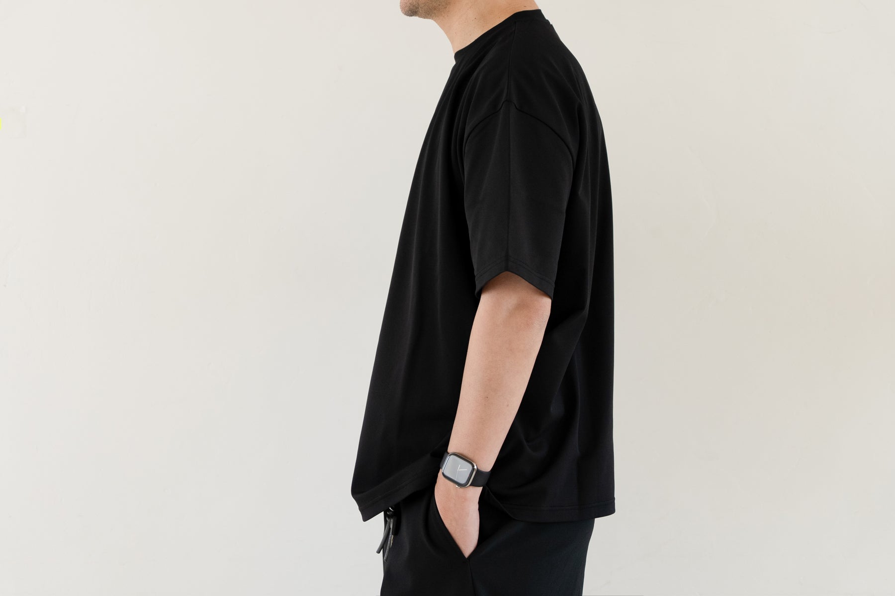 MOON-TECH® OVERSIZE TEE / Black【7月入荷予定】