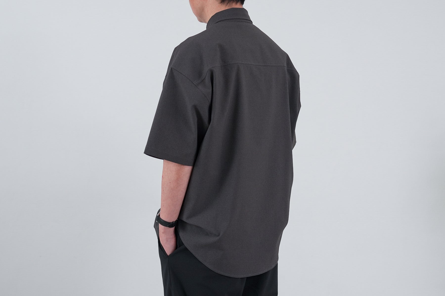 【予約】Minimalist OS Shirt SS / Gray【9月入荷予定】