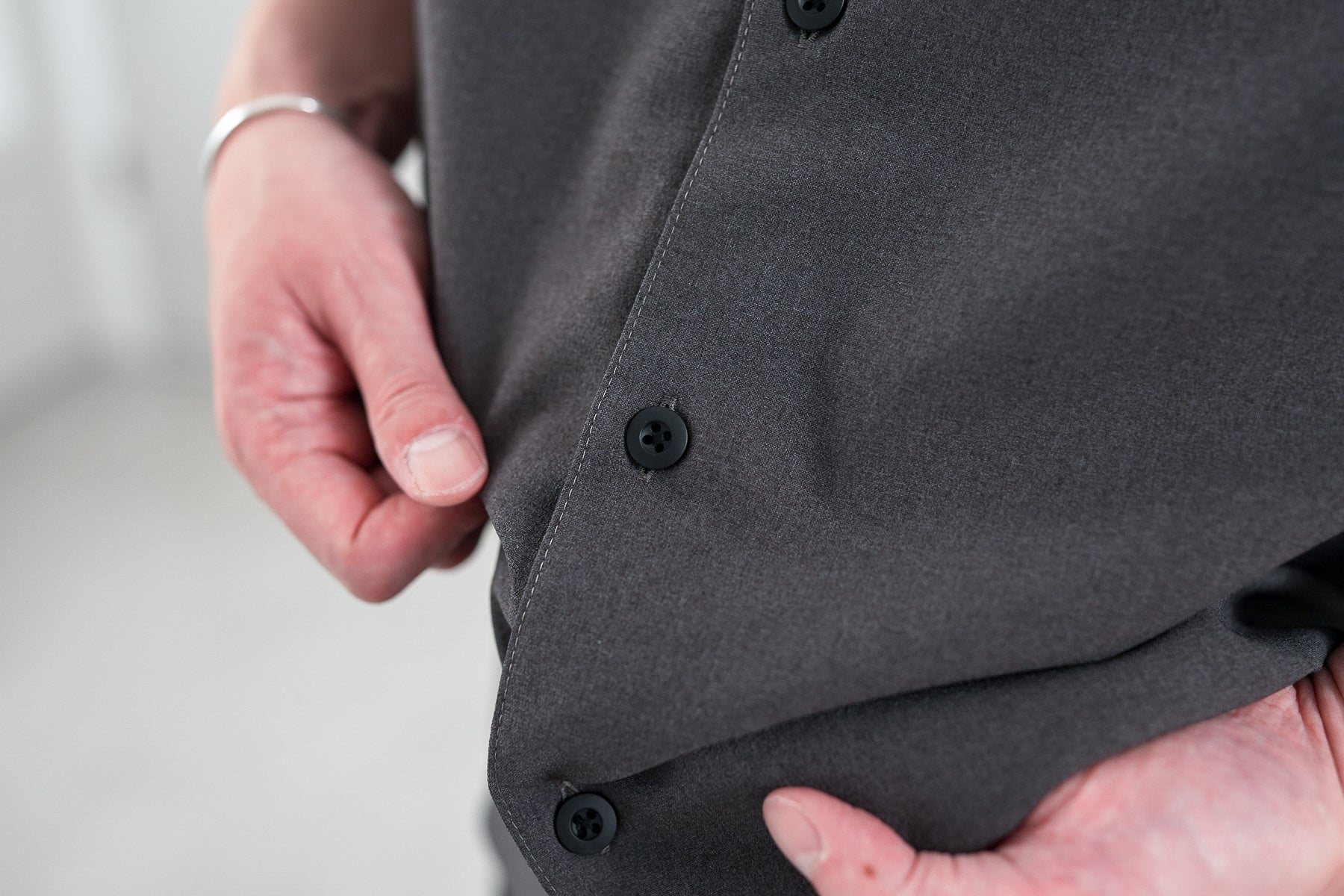 【予約】Minimalist OS Shirt SS / Gray【9月入荷予定】