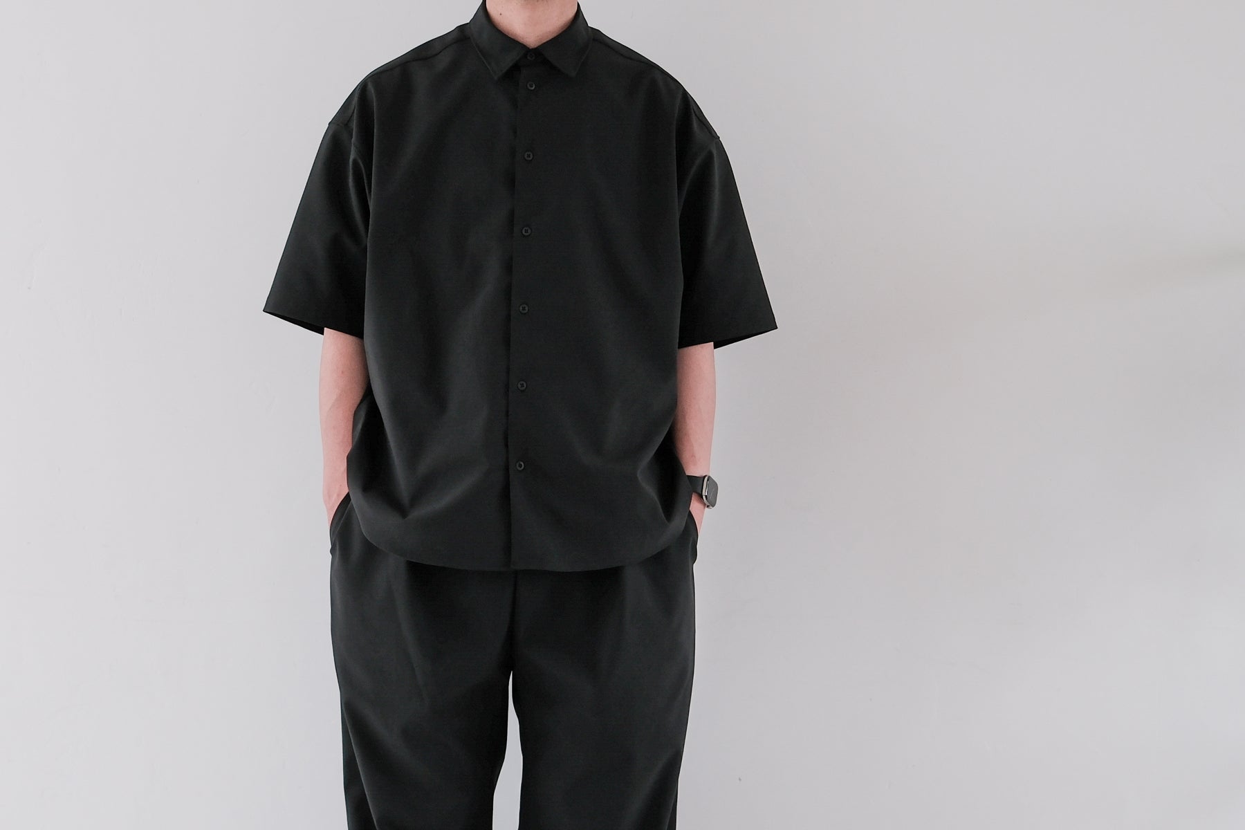 【予約】Oversize Shirt SS / Black【7月入荷予定】